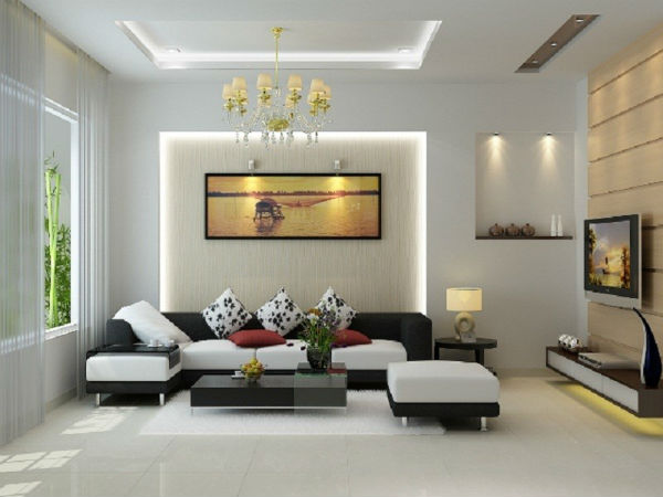 Thiết kế phòng khách hiện đại mang đến sự sang trọng cho ngôi nhà