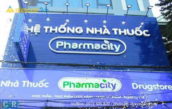 Bảng Hiệu Nhà Thuốc Bình Dương