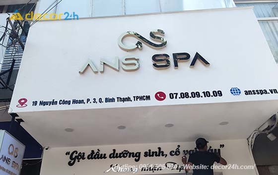 Bảng Hiệu Spa Bình Dương