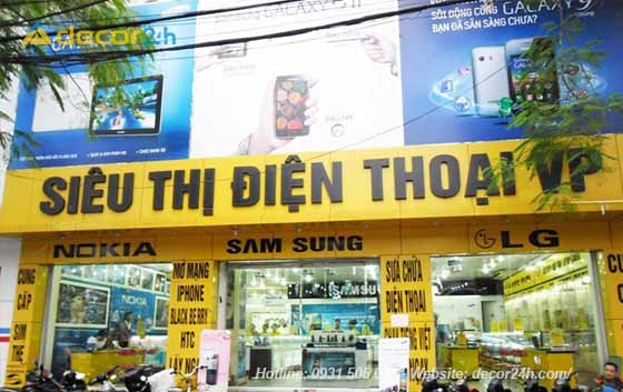 Làm Bảng Hiệu Điện Thoại Bình Dương