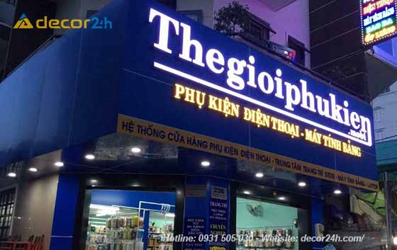 Làm Bảng Hiệu Điện Thoại Bình Dương