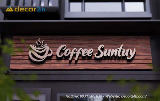 Làm bảng Hiệu Quán Cafe Bình Dương