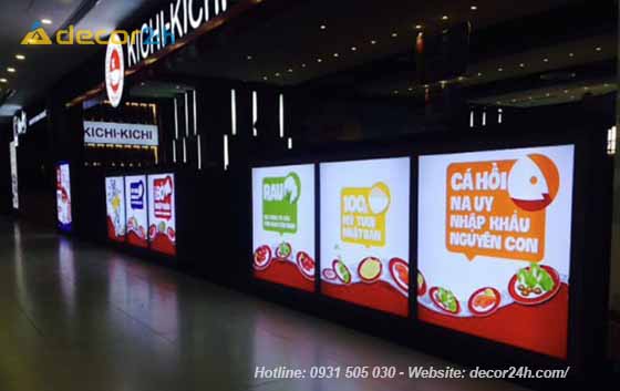 Làm hộp đèn quảng cáo Bình Dương