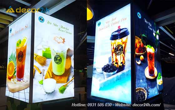 Làm hộp đèn quảng cáo Bình Dương