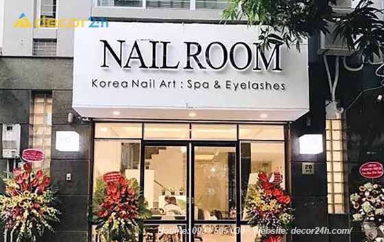 làm bảng hiệu nail Bình Dương