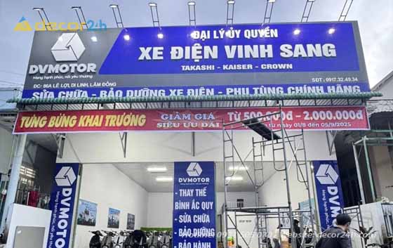 Làm bảng hiệu Bình Dương