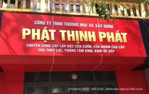 Làm bảng hiệu Bình Dương